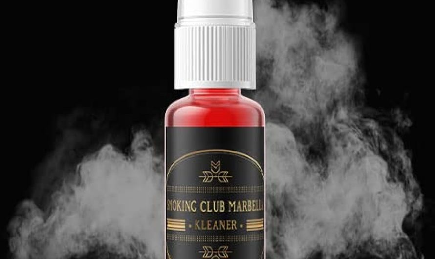 Pureté Garantie : Comment le Spray Kleaner du Smoking Club Marbella Redéfinit le Nettoyage des Toxines de THC