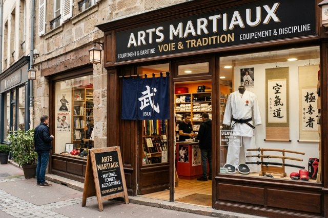 équipements arts martiaux