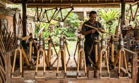 Cadres vélos bambou