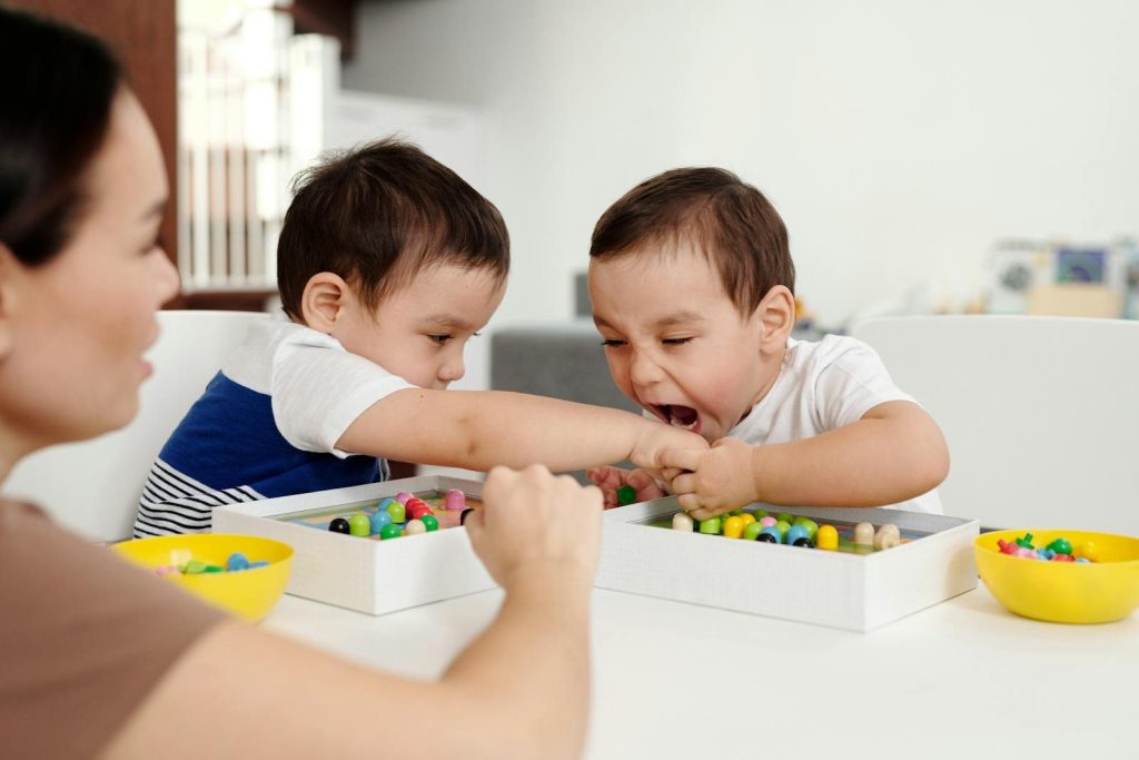 Enfants en rivalité