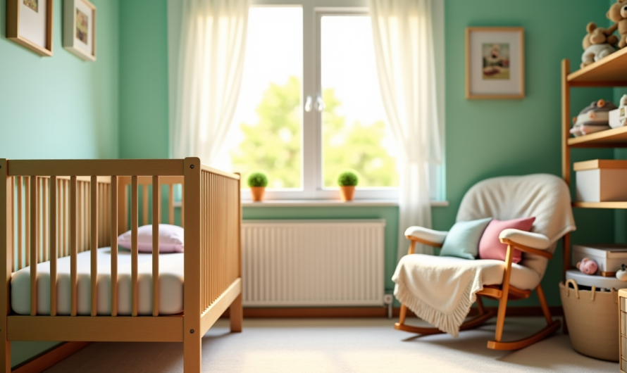 Préparer la chambre avant la naissance de bébé