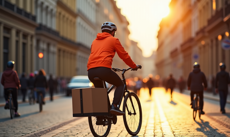 Améliorez vos tournées de livraison avec un vélo cargo professionnel adapté