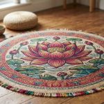 Tapis Fleur Lotus