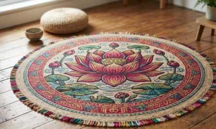 Tapis Fleur Lotus