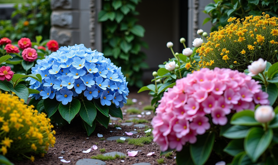 Le secret des jardins bretons : hortensia, camélia et ajonc